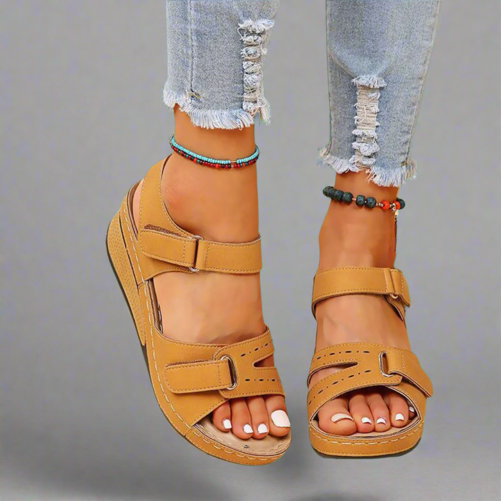 Gilda | Sandalias Ortopédicas Elegantes De Material Premium