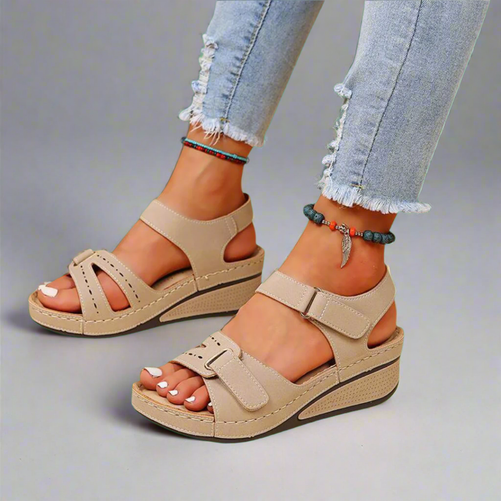Gilda | Sandalias Ortopédicas Elegantes De Material Premium