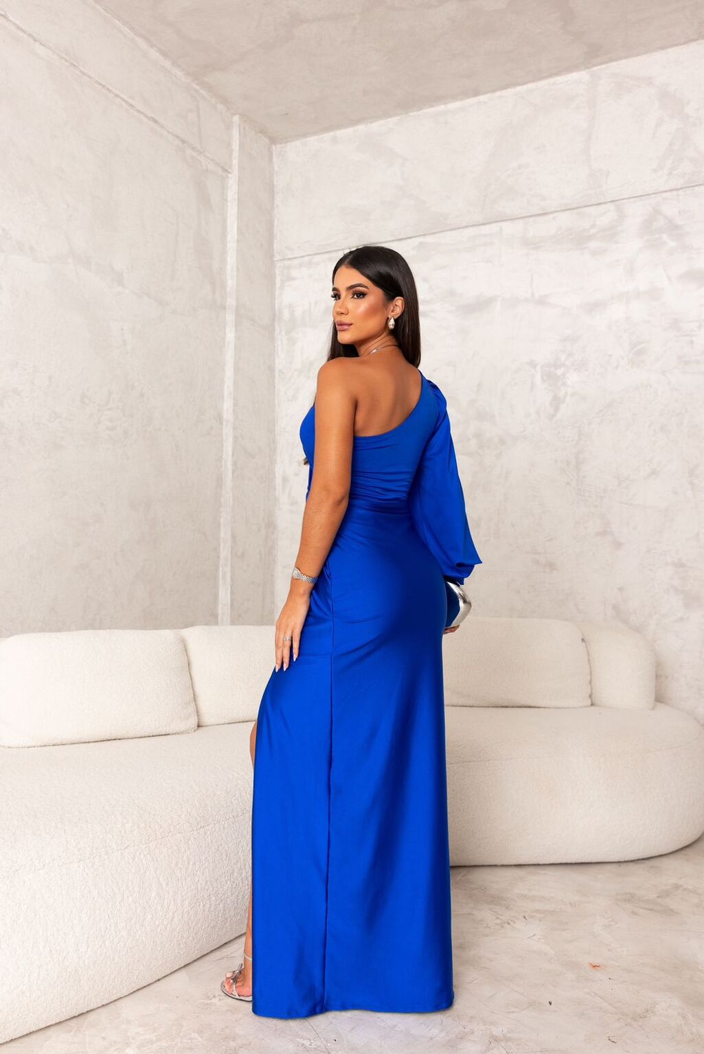 Daniela™ - Vestido Elegante De Noche Con Escote Asimétrico