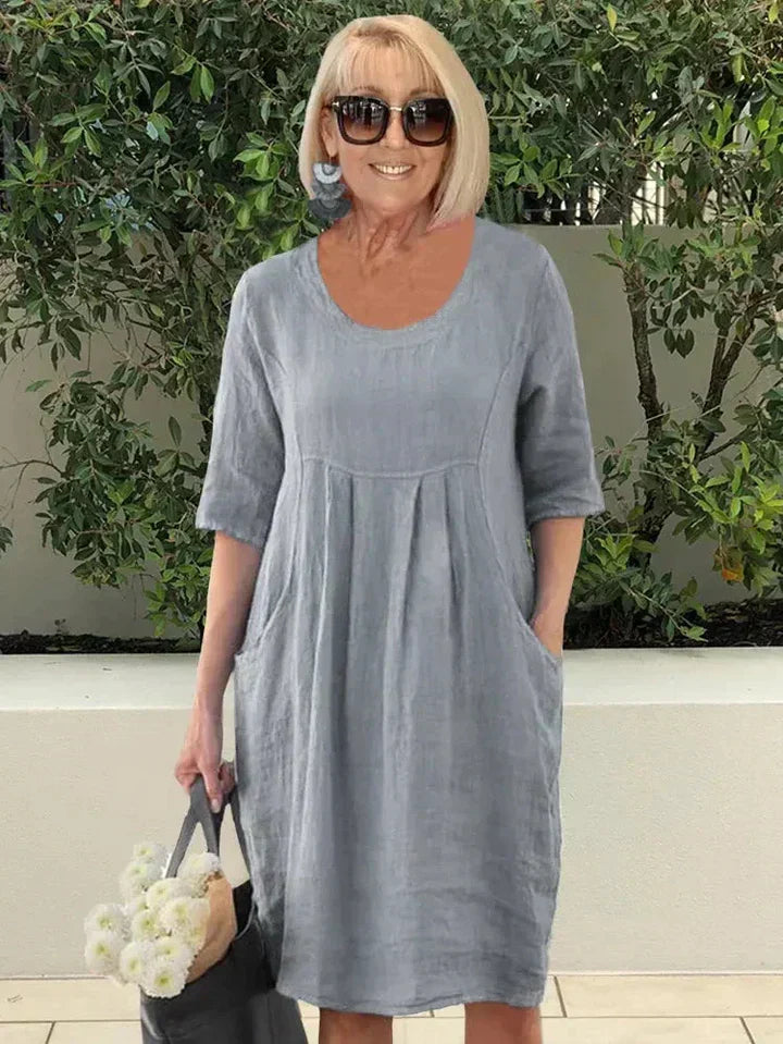 Adriana - Vestido Clásico Vaporoso