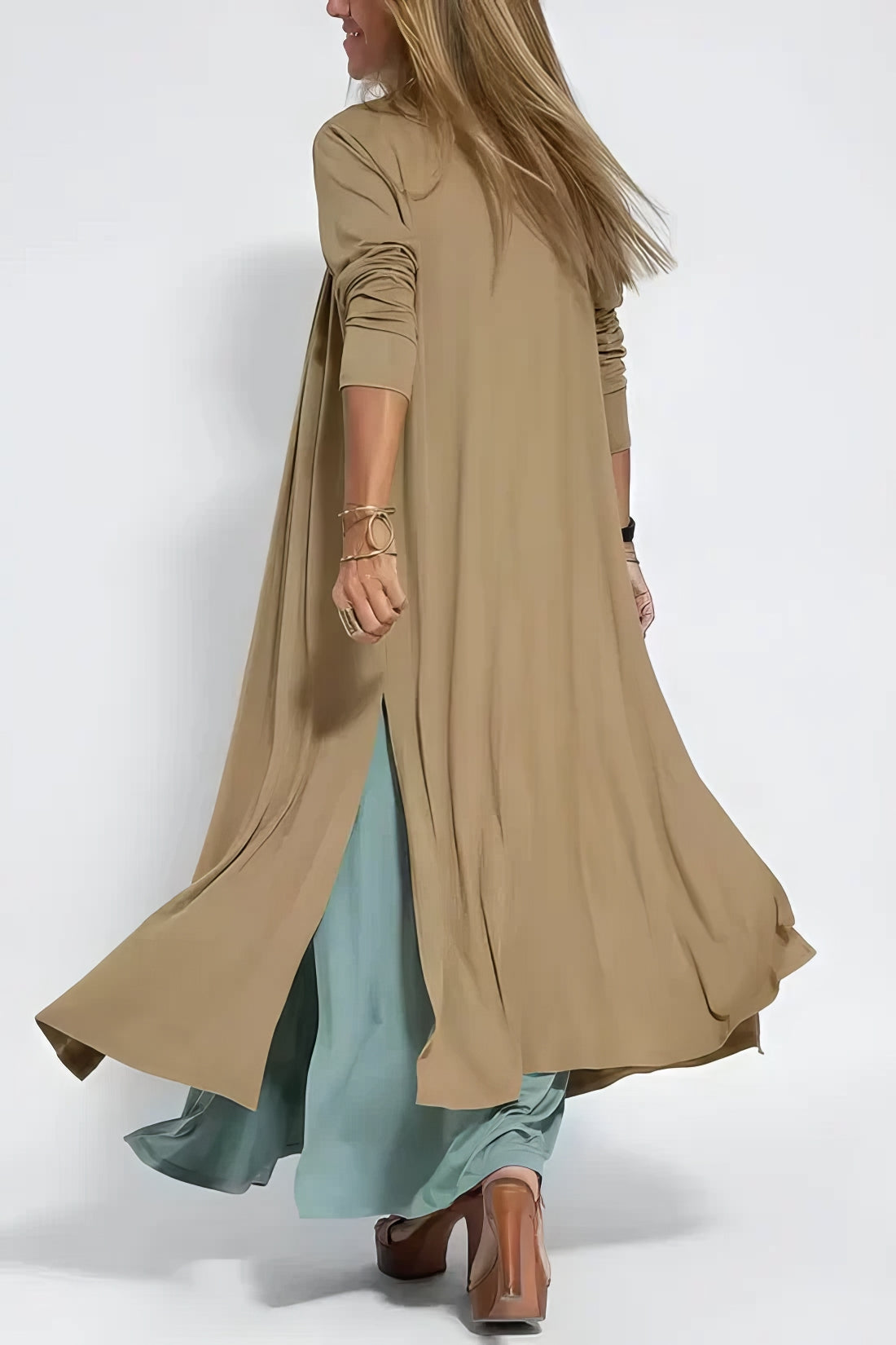 Valentina | Vestido Largo Elegante Con Cárdigan A Juego