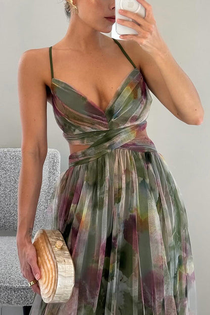 Gisela  - Maxi-Vestido Con Estampado Floral