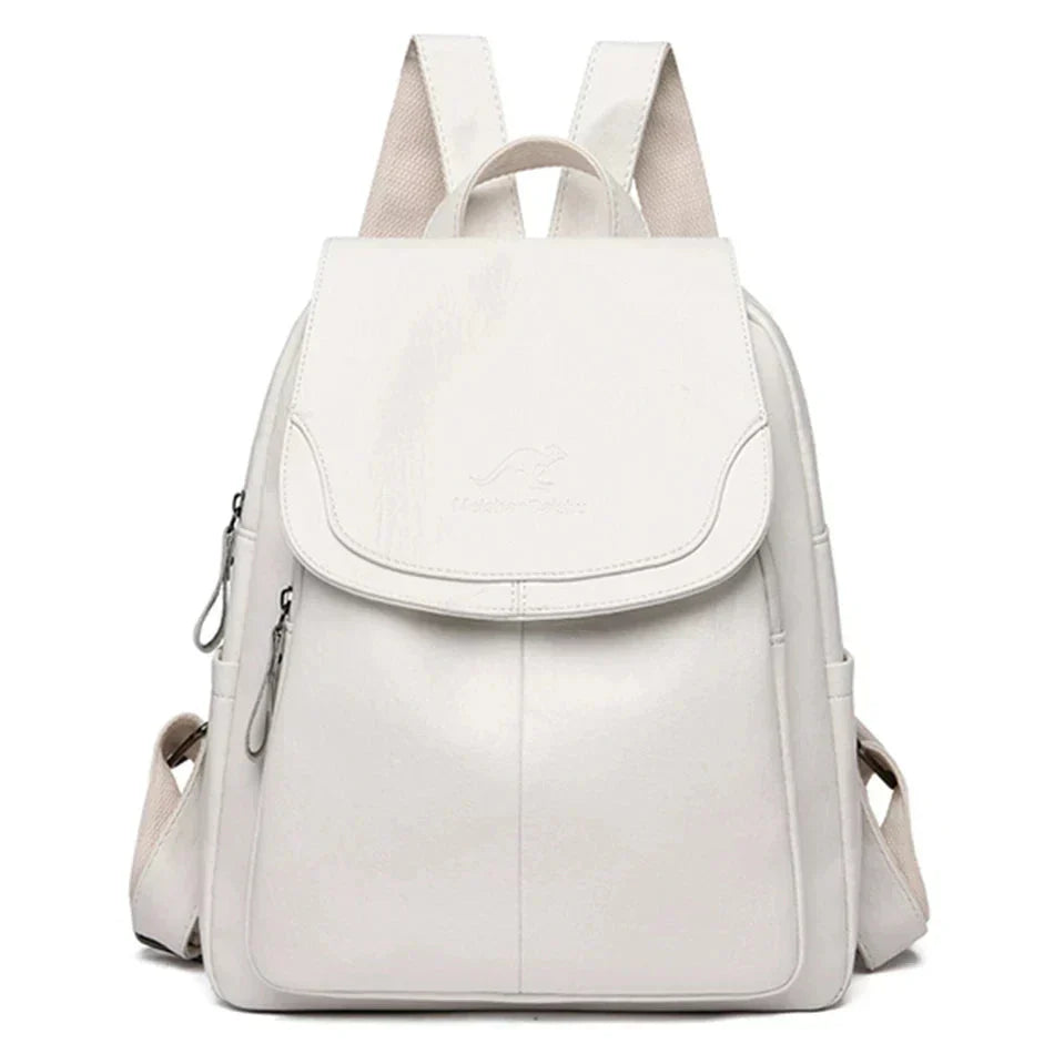 EDA™ - Mochila Antirrobo de Cuero