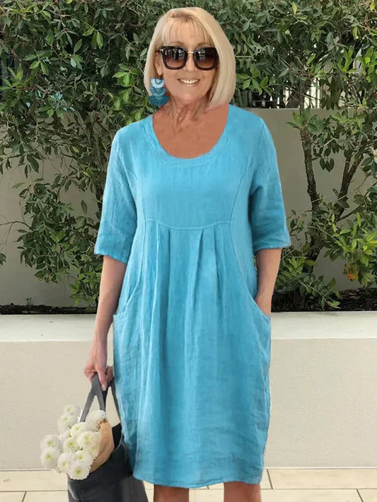 Adriana - Vestido Clásico Vaporoso
