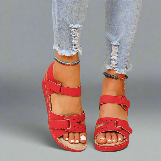 Gilda | Sandalias Ortopédicas Elegantes De Material Premium