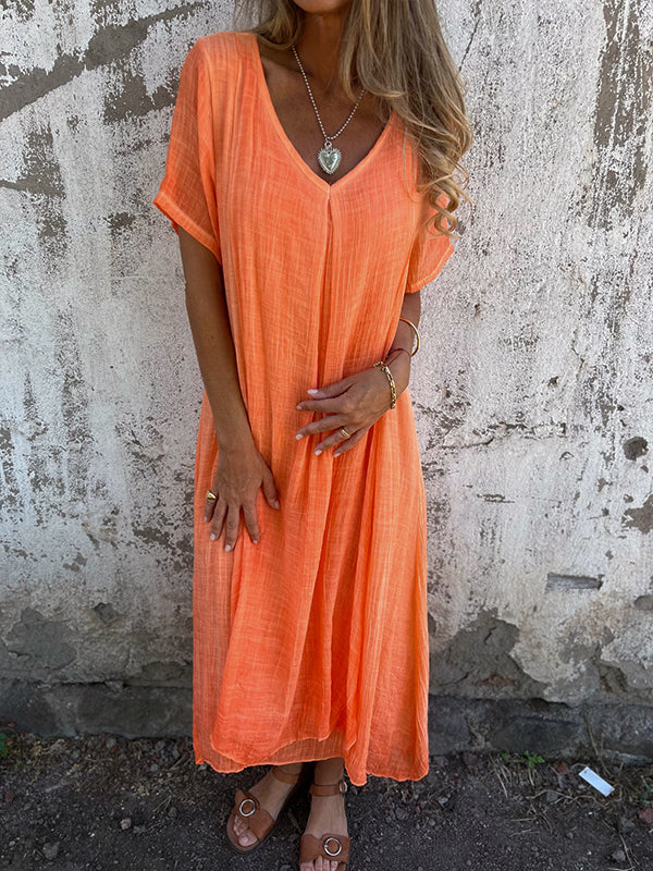 Gabriela - Cómodo Vestido Con Estilo Boho