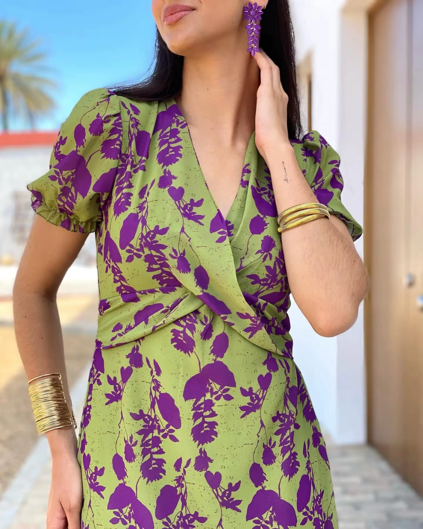 Triana |Vestido Floral de Temporada