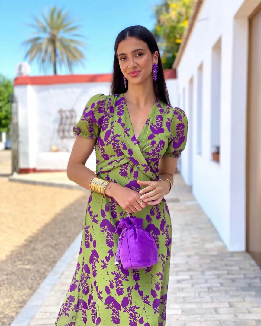 Triana |Vestido Floral de Temporada