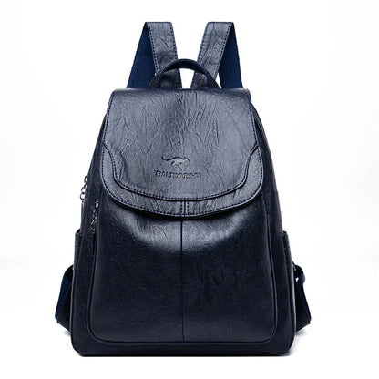 EDA™ - Mochila Antirrobo de Cuero