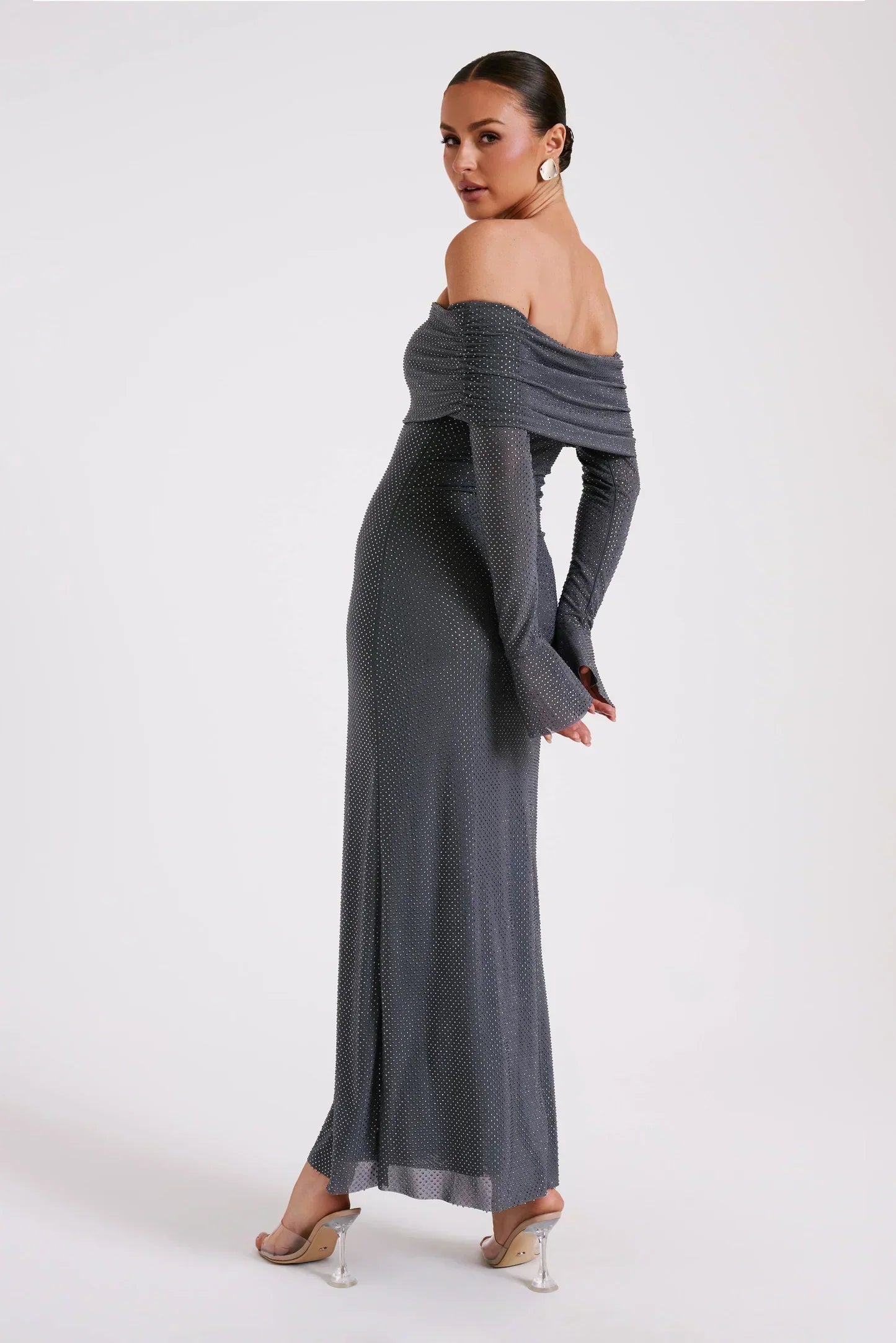 Lucero™ | Vestido Elegante Con Efecto Spray