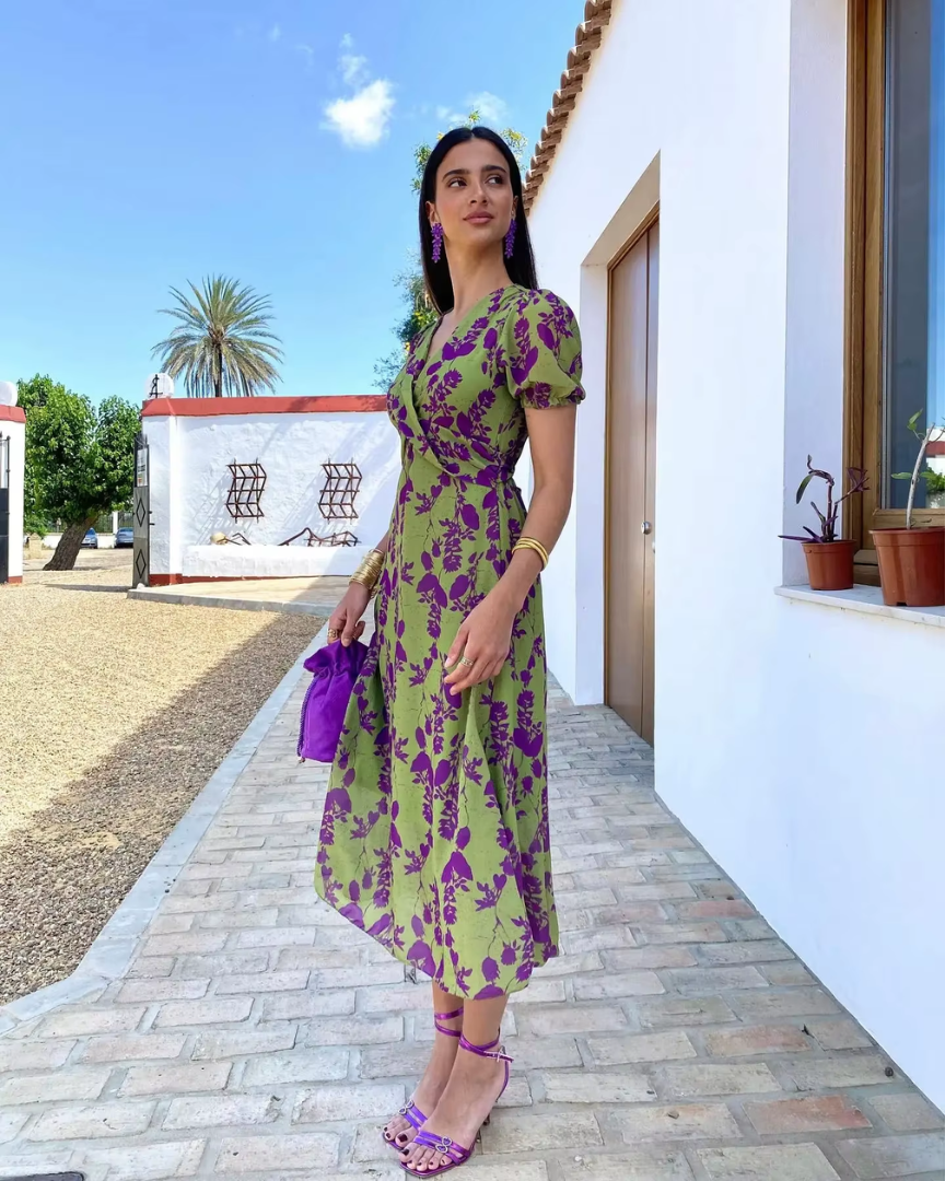 Triana |Vestido Floral de Temporada