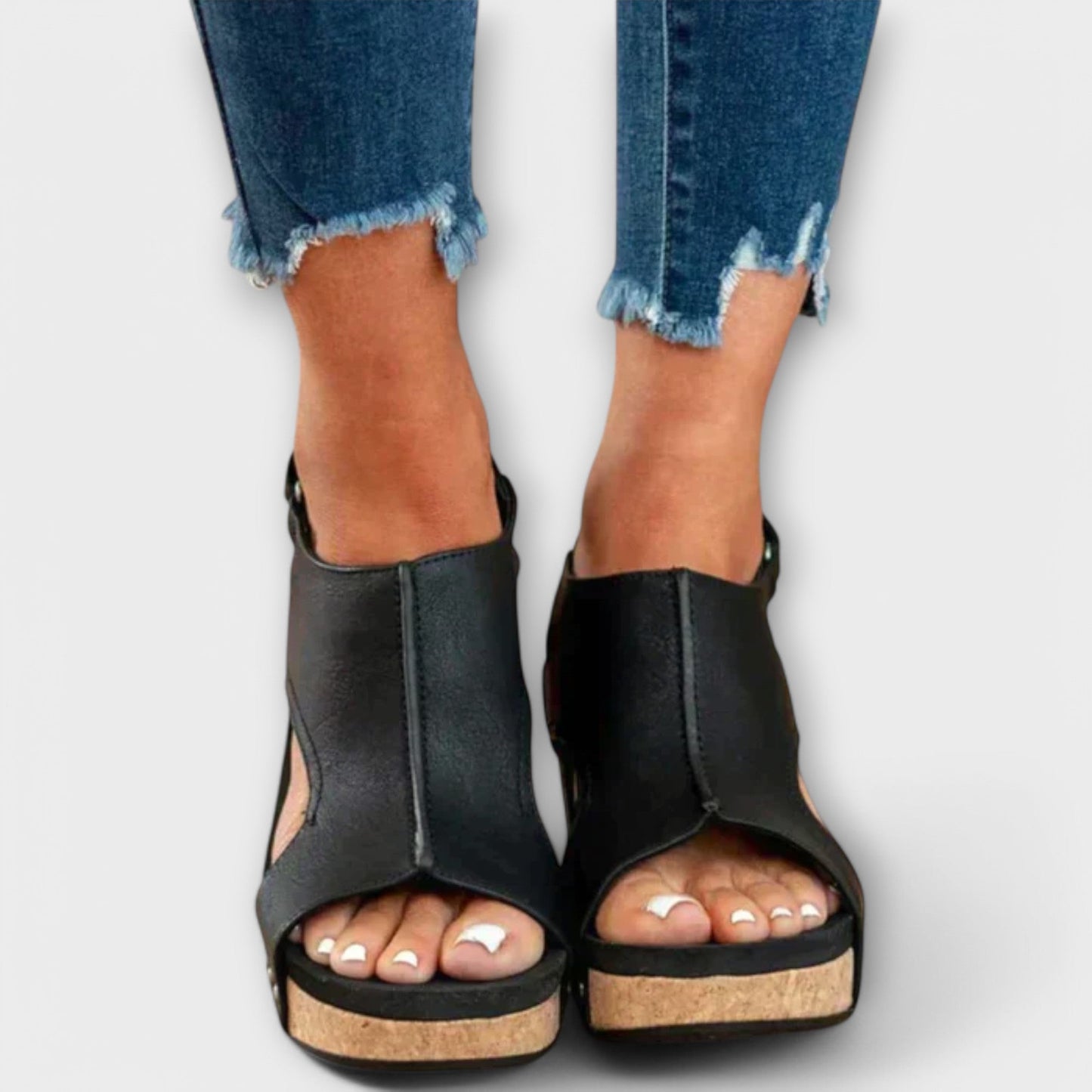Lina - Zapatos Ortopédicos Con Tacón Alto