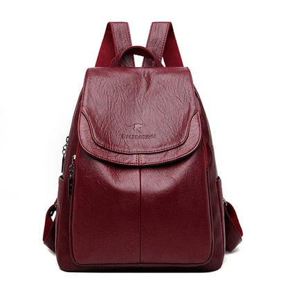 EDA™ - Mochila Antirrobo de Cuero