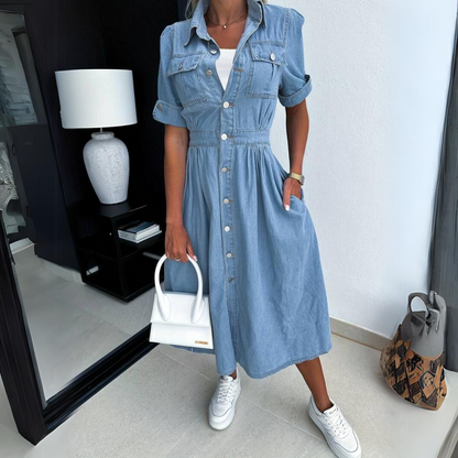 Ariana | Vestido De Denim A La Moda