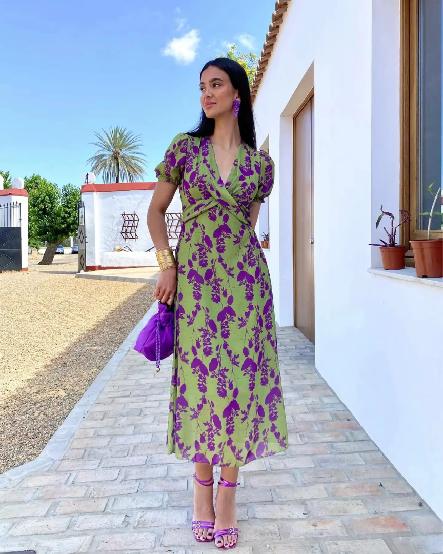 Triana |Vestido Floral de Temporada