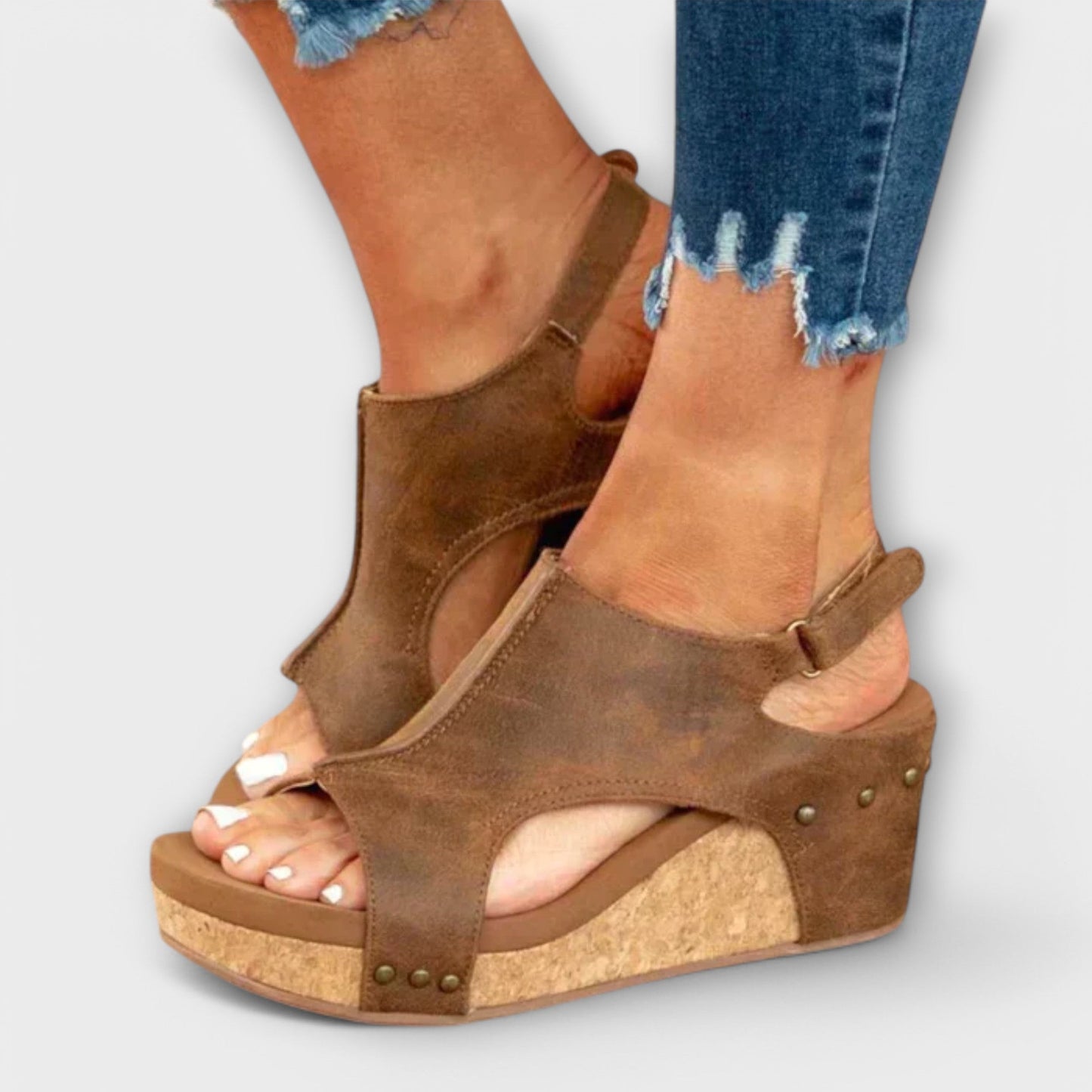 Lina - Zapatos Ortopédicos Con Tacón Alto