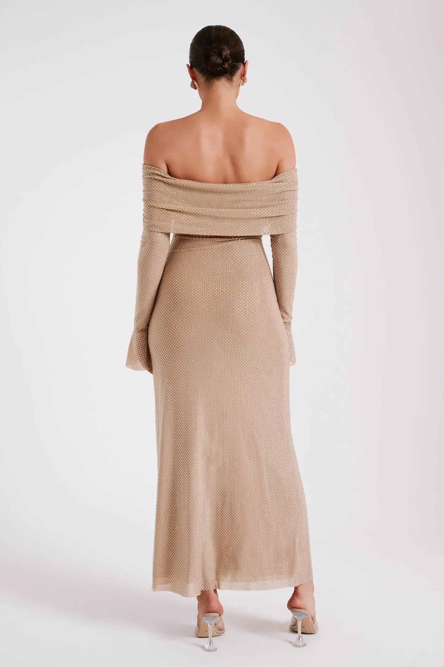 Lucero™ | Vestido Elegante Con Efecto Spray