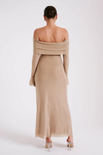 Lucero™ | Vestido Elegante Con Efecto Spray