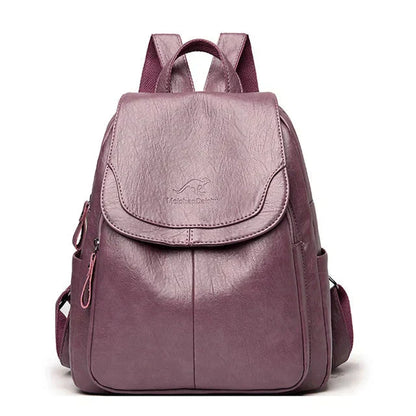 EDA™ - Mochila Antirrobo de Cuero
