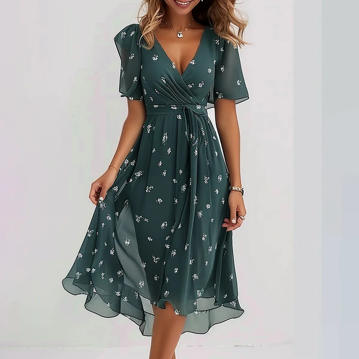 María José™ - Elegante Vestido De Temporada