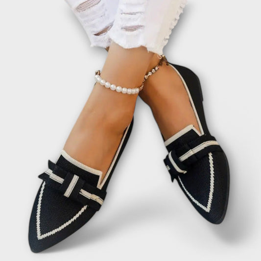 Sara - Mocasines Planos Con Detalle De Nudo