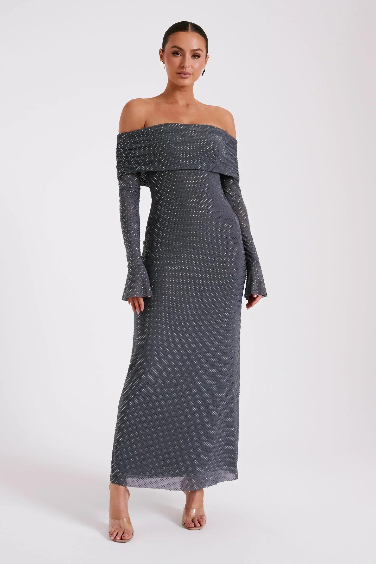 Lucero™ | Vestido Elegante Con Efecto Spray