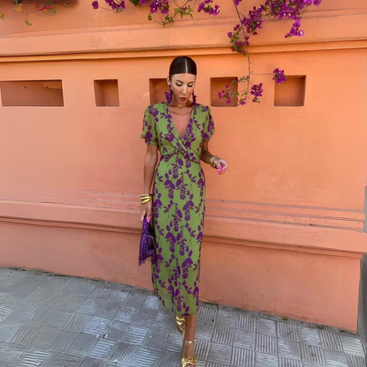 Daniela - Vestido Midi Floral