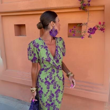 Daniela - Vestido Midi Floral