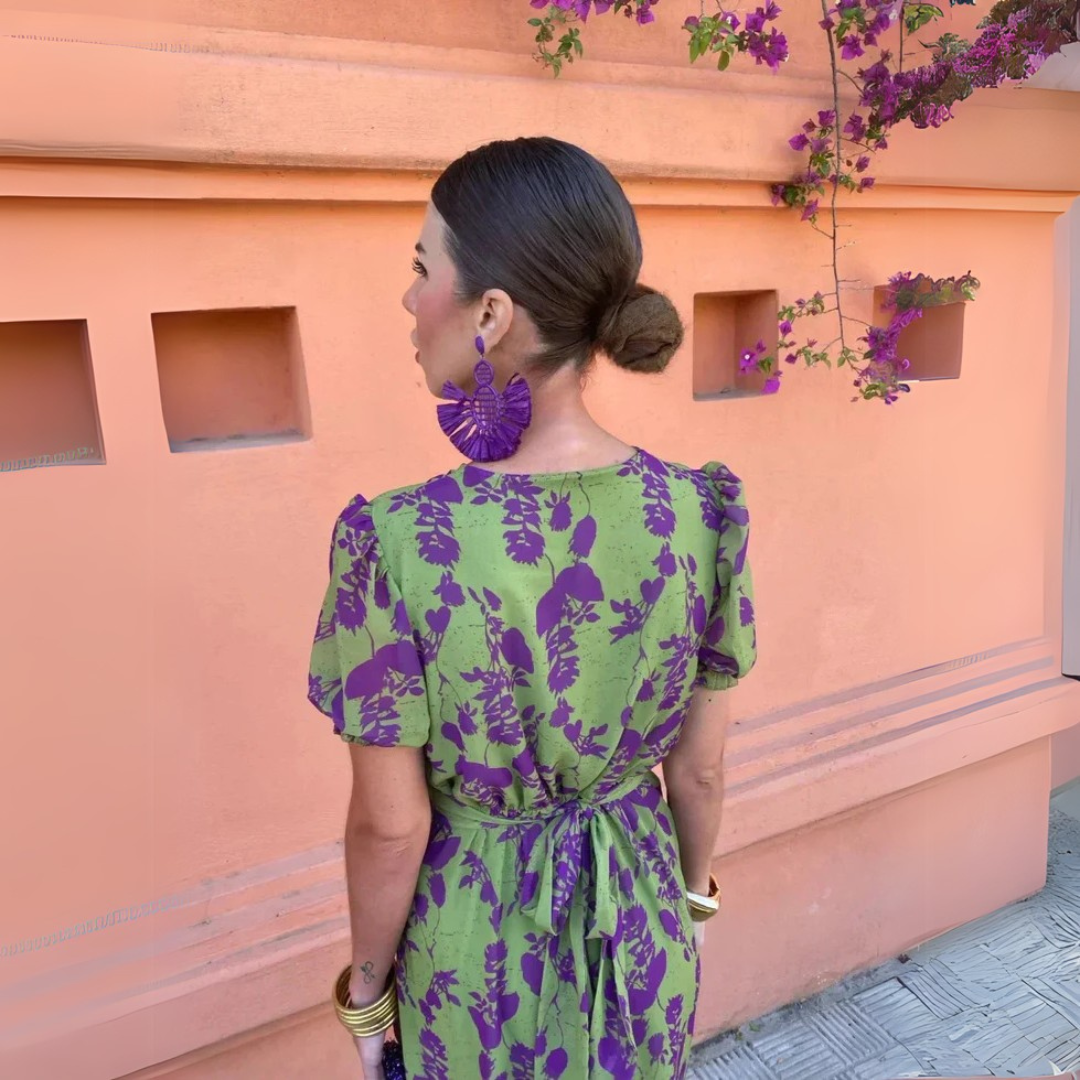 Daniela - Vestido Midi Floral