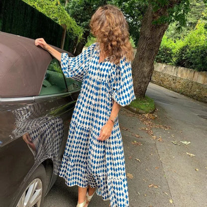 Kiara™ | Vestido Maxi Bohemio Floral