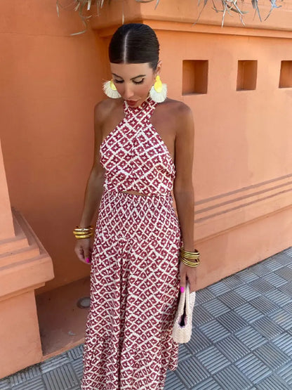 Micaela - Elegante Vestido Midi Fruncido Con Hombros Descubiertos