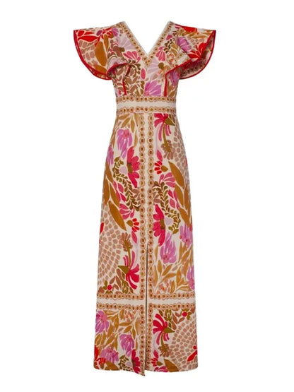Paula - Vestido Con Diseño Bohemio