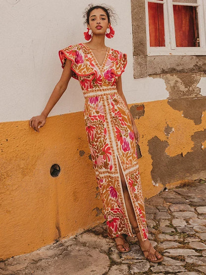 Paula - Vestido Con Diseño Bohemio