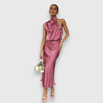 Zenaida – Vestido Midi Atemporal