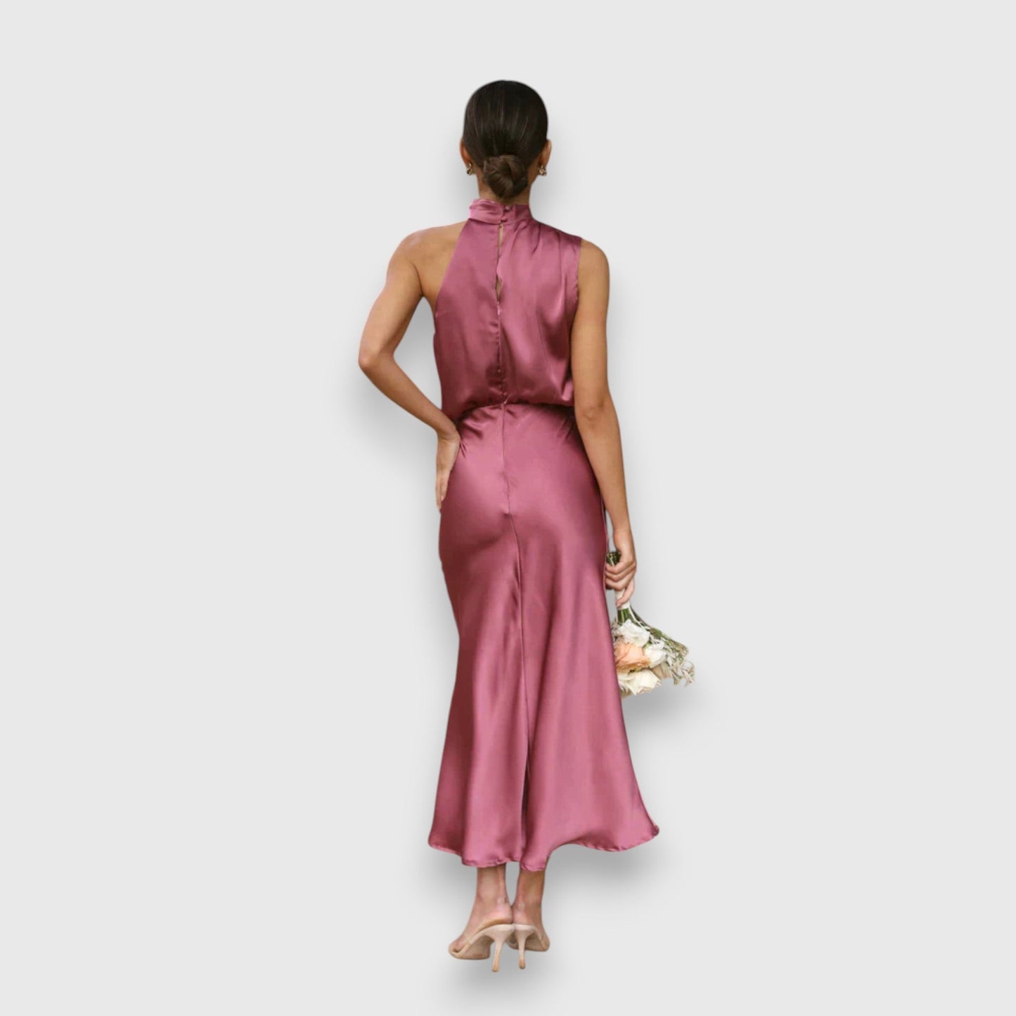 Zenaida – Vestido Midi Atemporal