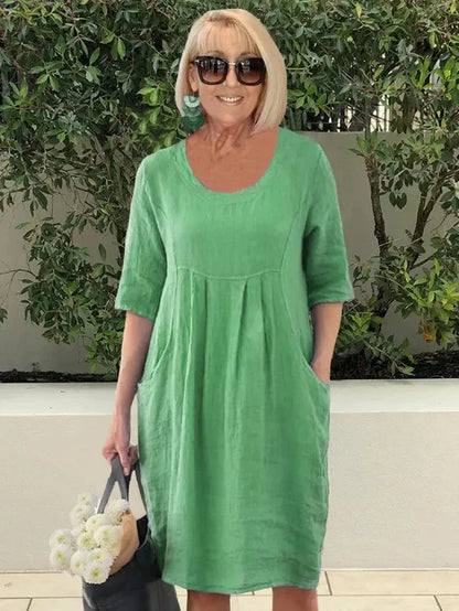 Adriana - Vestido Clásico Vaporoso