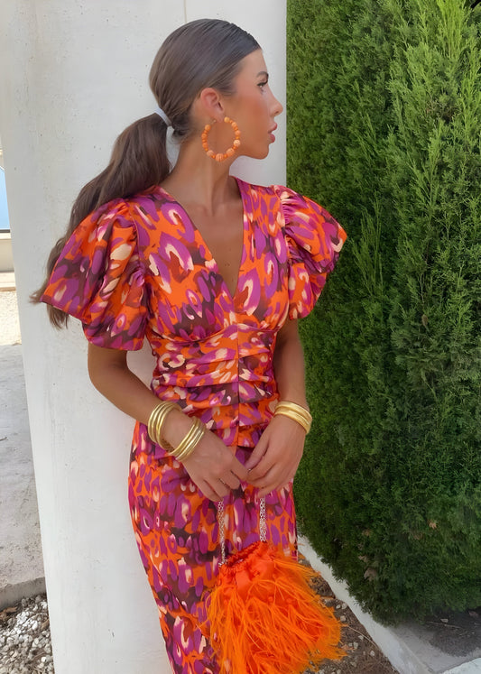 Tatiana - Vestido Primaveral De Temporada