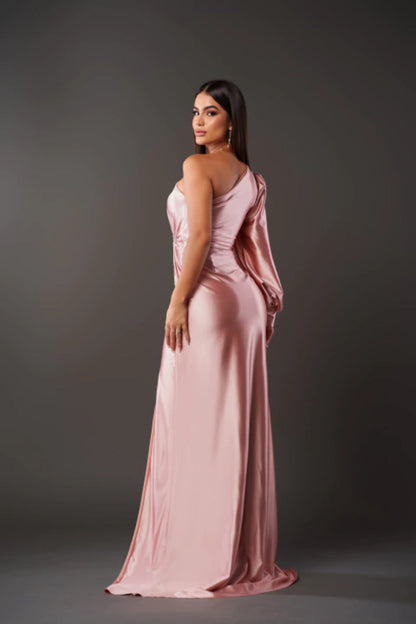 Daniela™ - Vestido Elegante De Noche Con Escote Asimétrico
