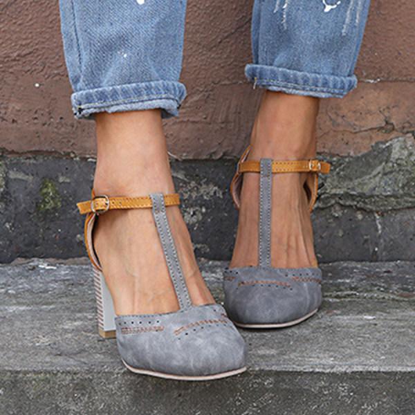 Marcia™ | Zapatos Con Tacón Y Estilo Retro