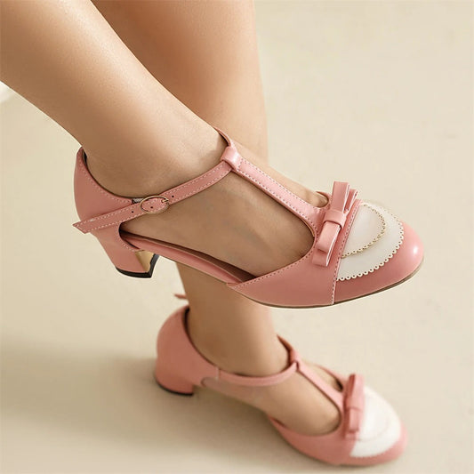 Pilar | Zapatos Con Tacón Elegantes Clásicas