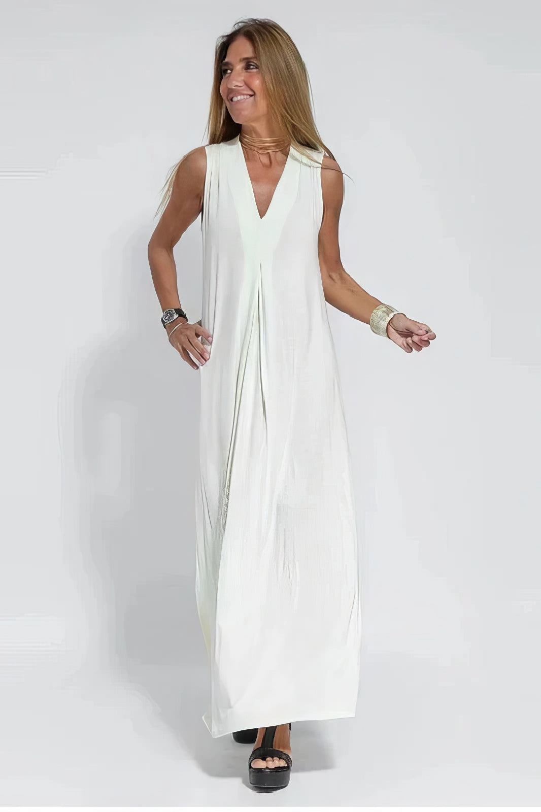 Valentina | Vestido Largo Elegante Con Cárdigan A Juego